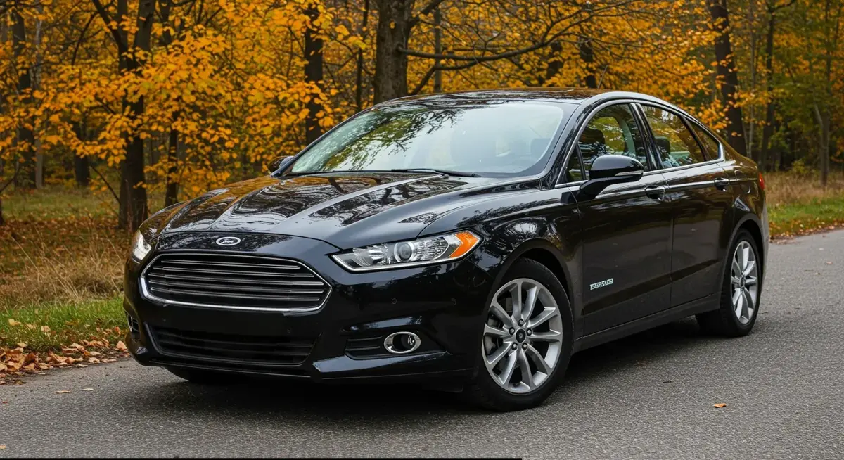 Ford Fusion Titanium PHEV Black rental in Tbilisi